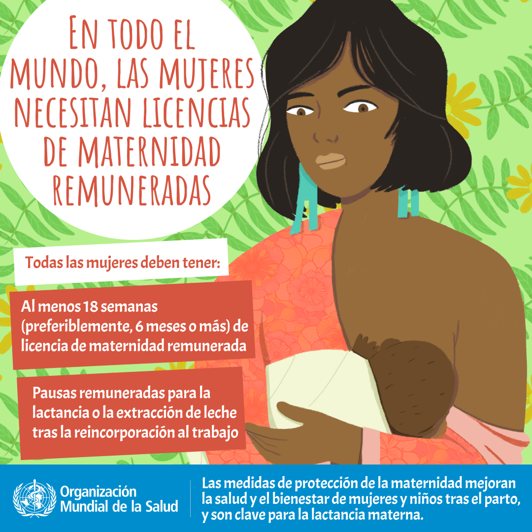 En todo el mundo, las mujeres necesitan licencias de maternidad remuneradas