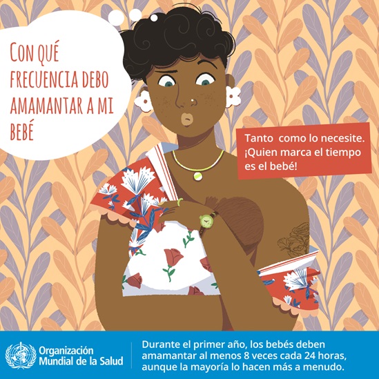 Campaña Instagram de la OMS sobre el amamantamiento