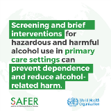SBI and treatment reduce alcohol related harm