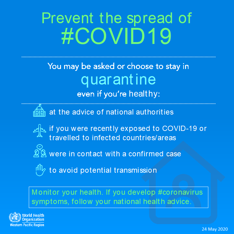 Self-monitoring quarantine 1