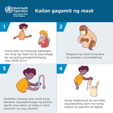 Kailan gagamit ng mask